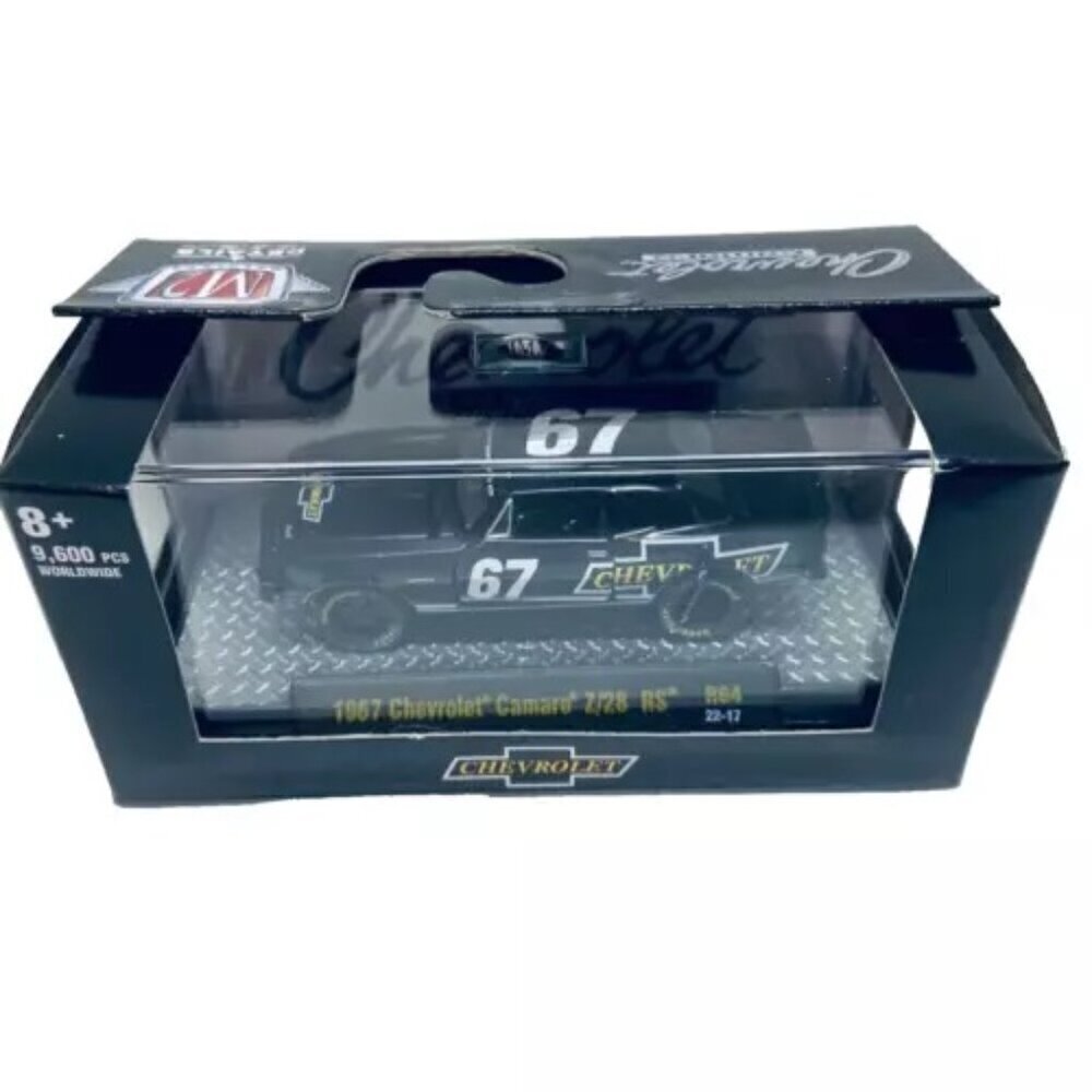 M2 Machines 1967 Chevrolet Camaro Z/28 RS Black 1:64‎ Die-cast Limited Model Car